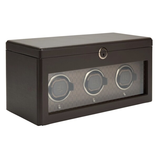 Wolf Earth Triple Watch Winder 190506