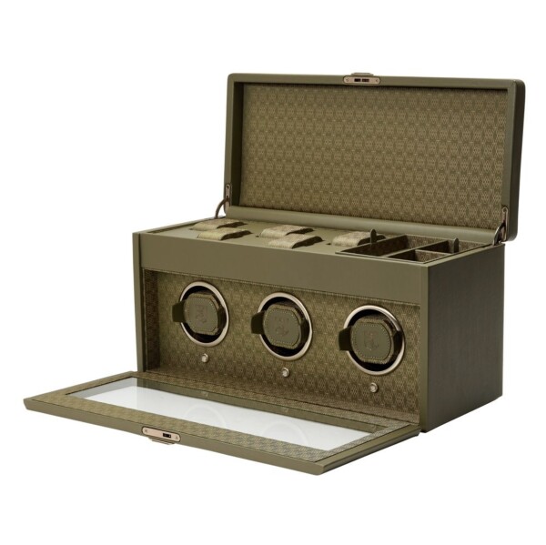 Wolf Earth Triple Watch Winder 190541