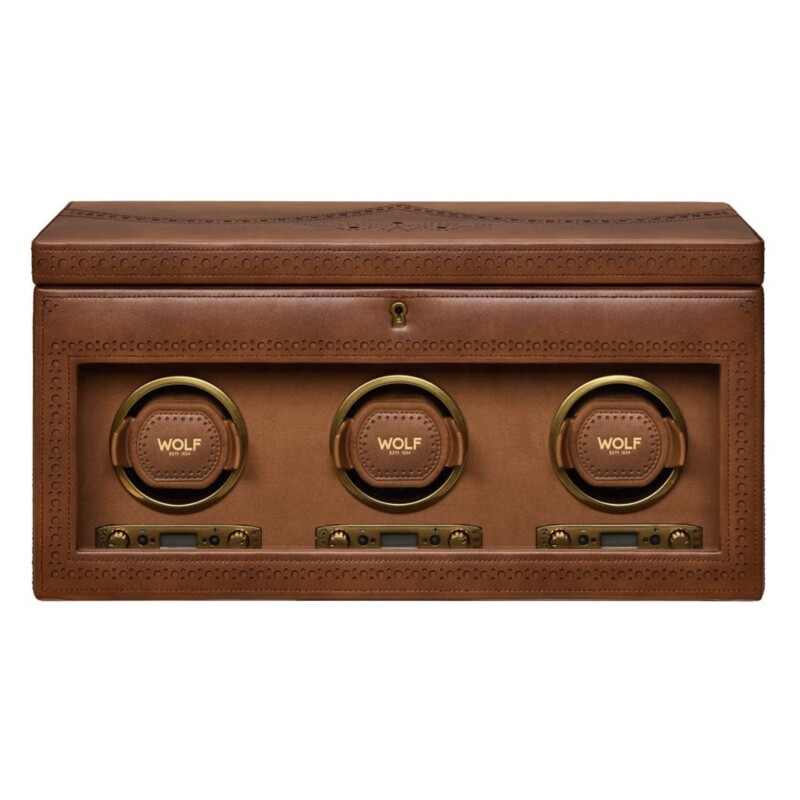 Wolf Brogue Triple Winder With Storage  440306