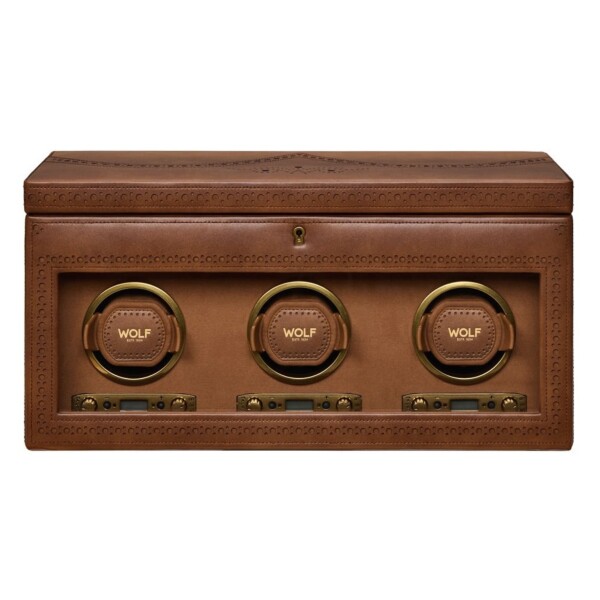 Wolf Brogue Triple Winder With Storage  440306