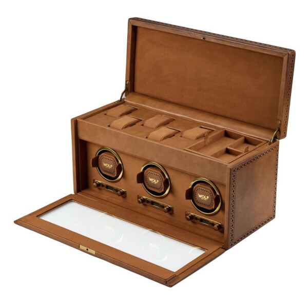 Wolf Brogue Triple Winder With Storage  440306