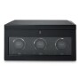 Wolf British Racing Triple Watch Winder with Storage 792302