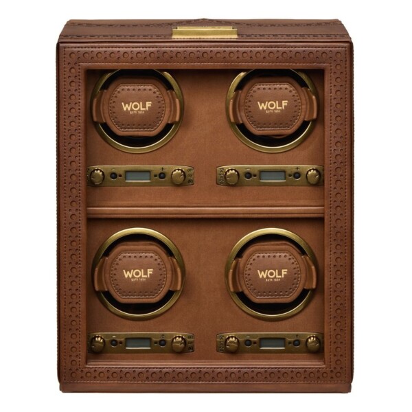 Wolf Brogue 4 Piece Watch Winder 440406