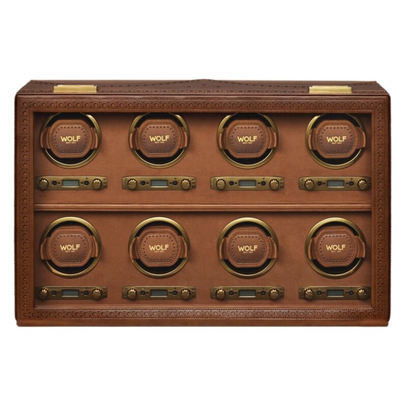 Wolf Brogue 8 Piece Watch Winder 440806