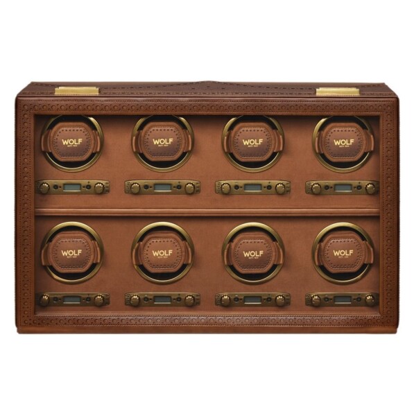 Wolf Brogue 8 Piece Watch Winder 440806