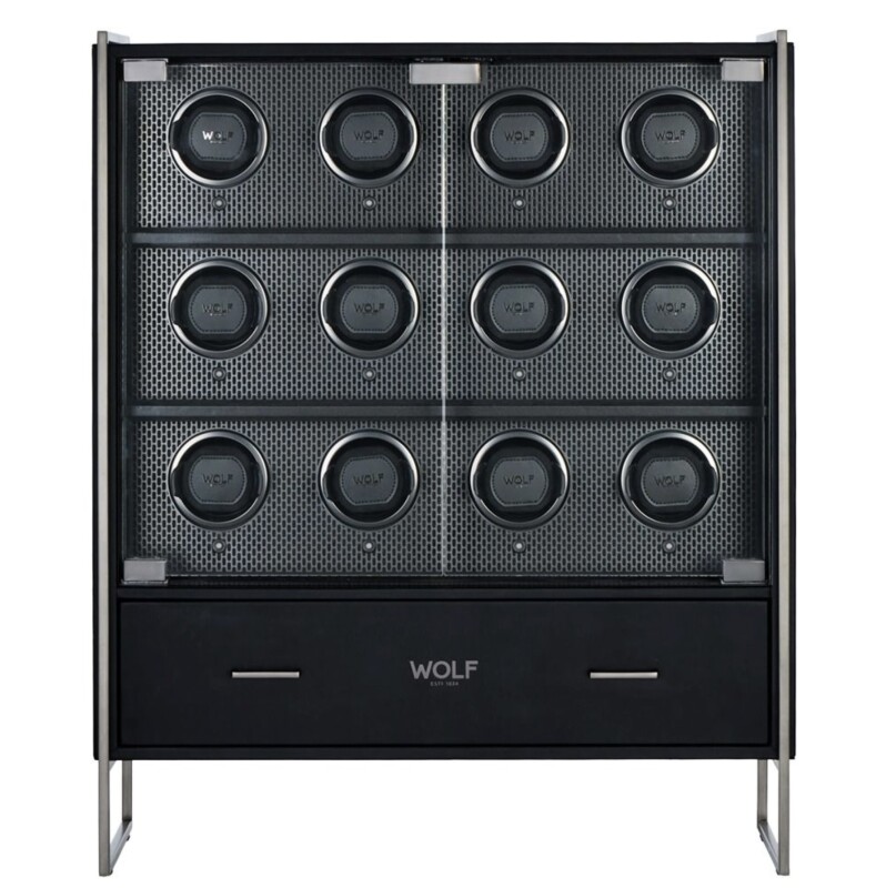 Wolf Axis 12 Piece Watch Winder Cabinet 488603