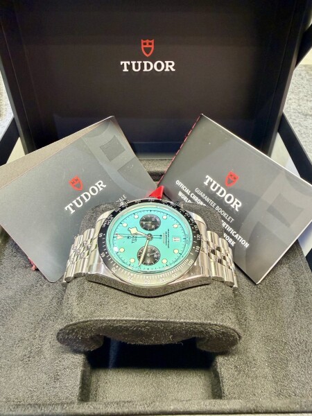 Tudor Heritage Black Bay Chrono 41mm 79360N...