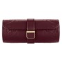 Wolf WOLF X LIBERTY Ianthe Triple Watch Roll - Burgundy 381527