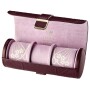 Wolf WOLF X LIBERTY Ianthe Triple Watch Roll - Burgundy 381527