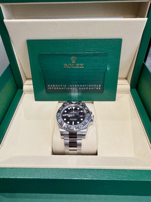 Rolex GMT Master II 126710GRNR "Bruce Wayne" Oyster LC100