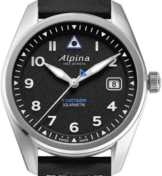 Alpina Startimer Pilot Solametre 38mm AL-140BW3S26