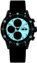 Fortis Novonaut N-42 Halo Green 42mm F2040023