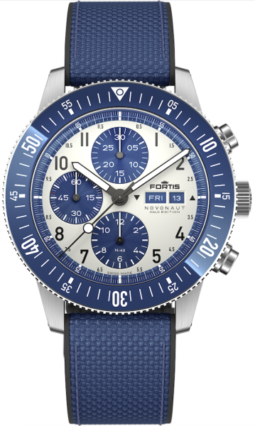 Fortis Novonaut N-42 Halo Blue 42mm F2040022