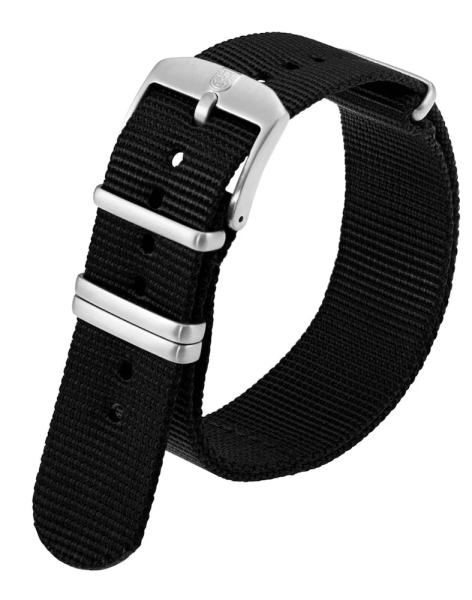 Luminox 3050 Serie Natoband/Textilband Schwarz 22mm...