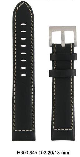 Hamilton Khaki King Scuba Lederband 20/18mm H690.645.102