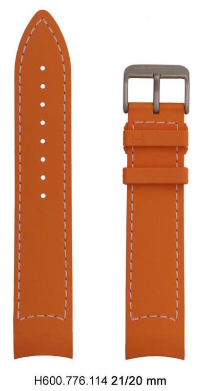 Hamilton Khaki GMT Air Race Kautschukarmband 21mm H691.776.114