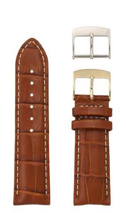 Hamilton Lederband braun XS 22/20mm H600.100.308