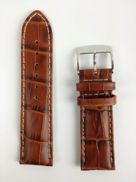 Hamilton Lederband braun XS 22/20mm H600.100.308