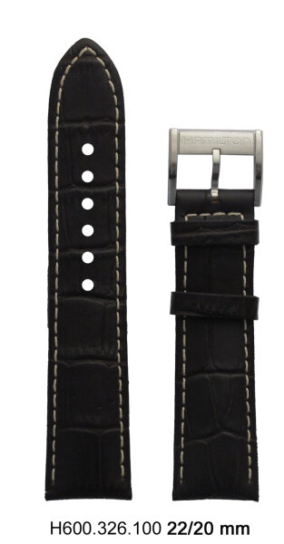 Hamilton Jazzmaster Lederband 22/20mm H690.326.100
