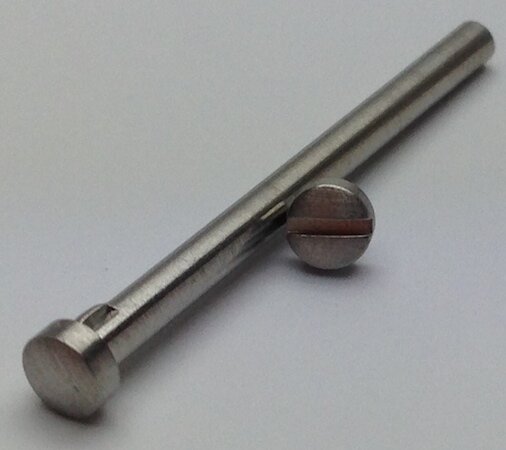 Fortis Anstoßschraube B-42 - gebürstet 1...