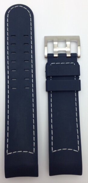 Hamilton Khaki X-Wind Kautschukband blau 22mm H691.776.105