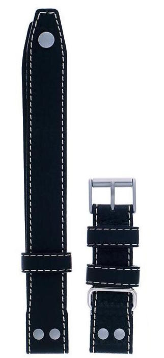 Hamilton Khaki Pioneer Lederband dunkelbraun 21/20mm H690.604.102