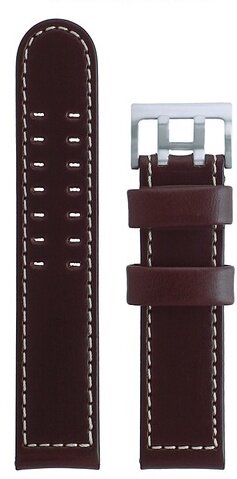 Hamilton Khaki Aviation Lederarmband dunkelbraun 22/22 H690.647.101