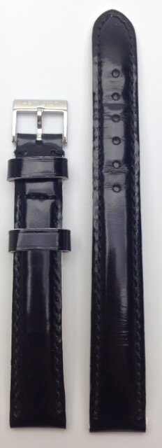 Hamilton Jazzmaster Lady Lederband schwarz 14/12mm H690.322.108