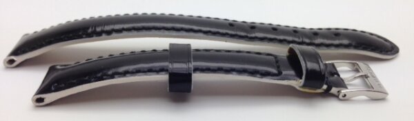 Hamilton Jazzmaster Lady Lederband schwarz 14/12mm...