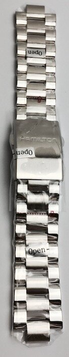 Hamilton Khaki Officer/Field Edelstahlband 22mm H695.706.100