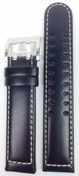 Hamilton Khaki Field Lederband schwarz 20/20mm H690.705.116