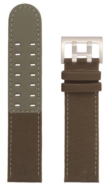 Hamilton Khaki Field Officer Textil-Lederarmband 22mm...