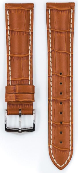 Hirsch Modena Uhrenarmband honig 20mm L 10302875-2-20
