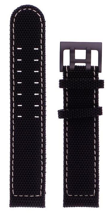 Hamilton Khaki Field Kautschukband 20mm mit Titan Schließe H693.705.113