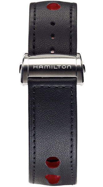 Hamilton Rallye Lederband Pan Europ schwarz 22mm...