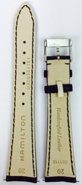 Hamilton Jazzmaster Thinomatic Lederband 20/14mm...