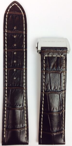 Hamilton Jazzmaster GMT Traveler Lederband braun 22/20mm...