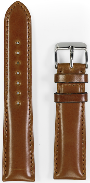 Shell Cordovan Uhrenarmband braun 20/18 731.1.20.23.2