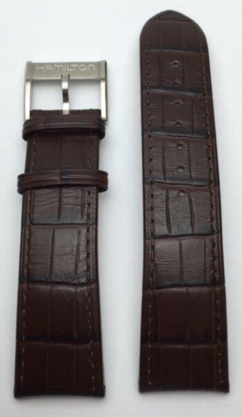 Hamilton Jazzmaster Lederband braun 23/20mm H690.327.100