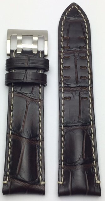 Hamilton Khaki X-Mach Lederband braun 22mm H690.766.103