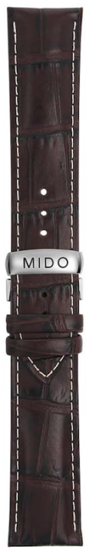 Mido Multifort Lederband mit Schließe 22/20mm M600012212