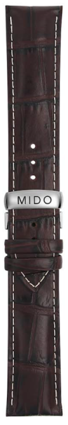 Mido Multifort Lederband mit Schließe 22/20mm...