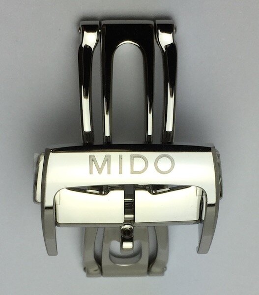 Mido Commander Doppelfaltschließe 20mm M640014784