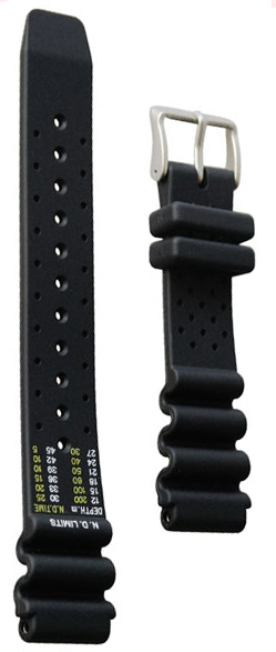 Citizen Kautschukarmband 59-L7382 Schwarz