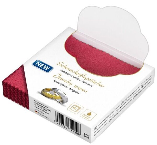 Heli Schmuckpflegetücher 10x10cm 141276