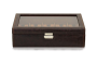 Friedrich Uhrenbox Bond braun für 10 Uhren 70021/381