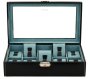 Friedrich Uhrenbox Bond schwarz für 10 Uhren 70021/380