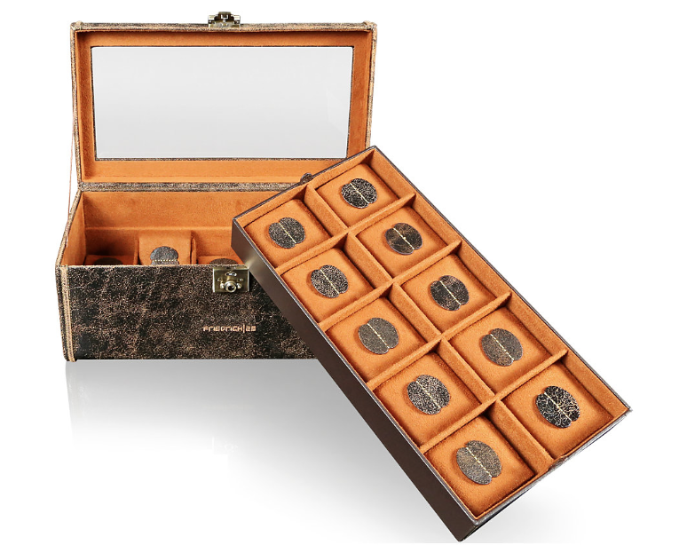 Friedrich Uhrenbox Cubano für 20 Uhren 70021/328